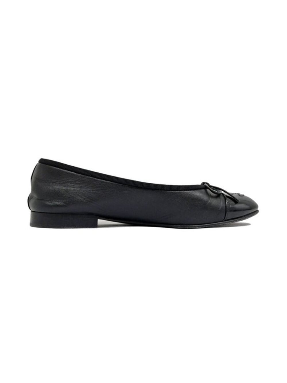 Chanel Valerie Nash Black Ribbon Size 36 C Shoes - Picture 2 of 10